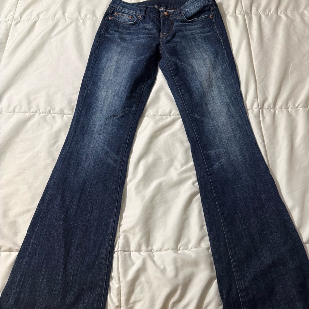 Buffalo David Bitton Dark Blue Flare Jeans